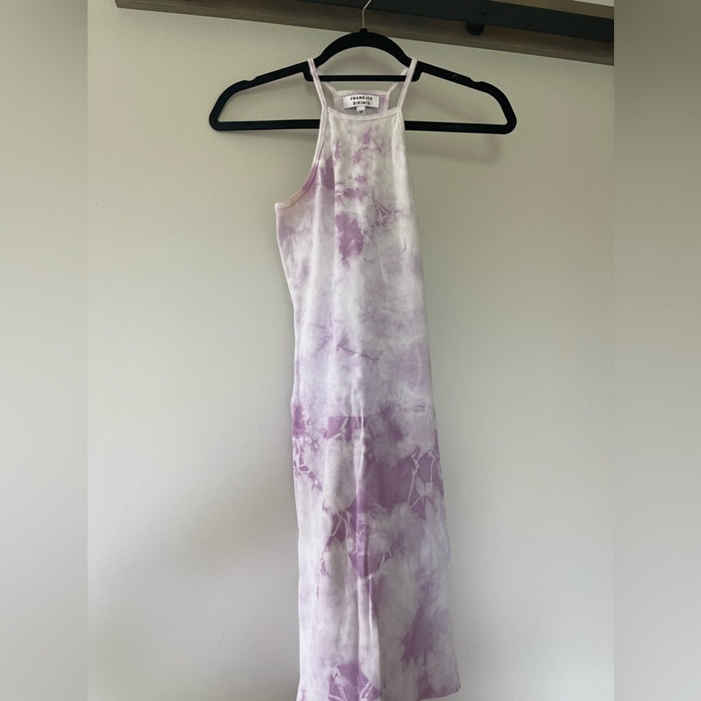 Worn once purple Frankie bikinis dress size M stretchy